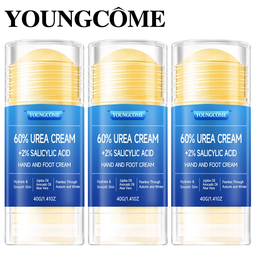 Deep Moisturizing Urea Cream with Salicylic Acid for Feet & Hands
