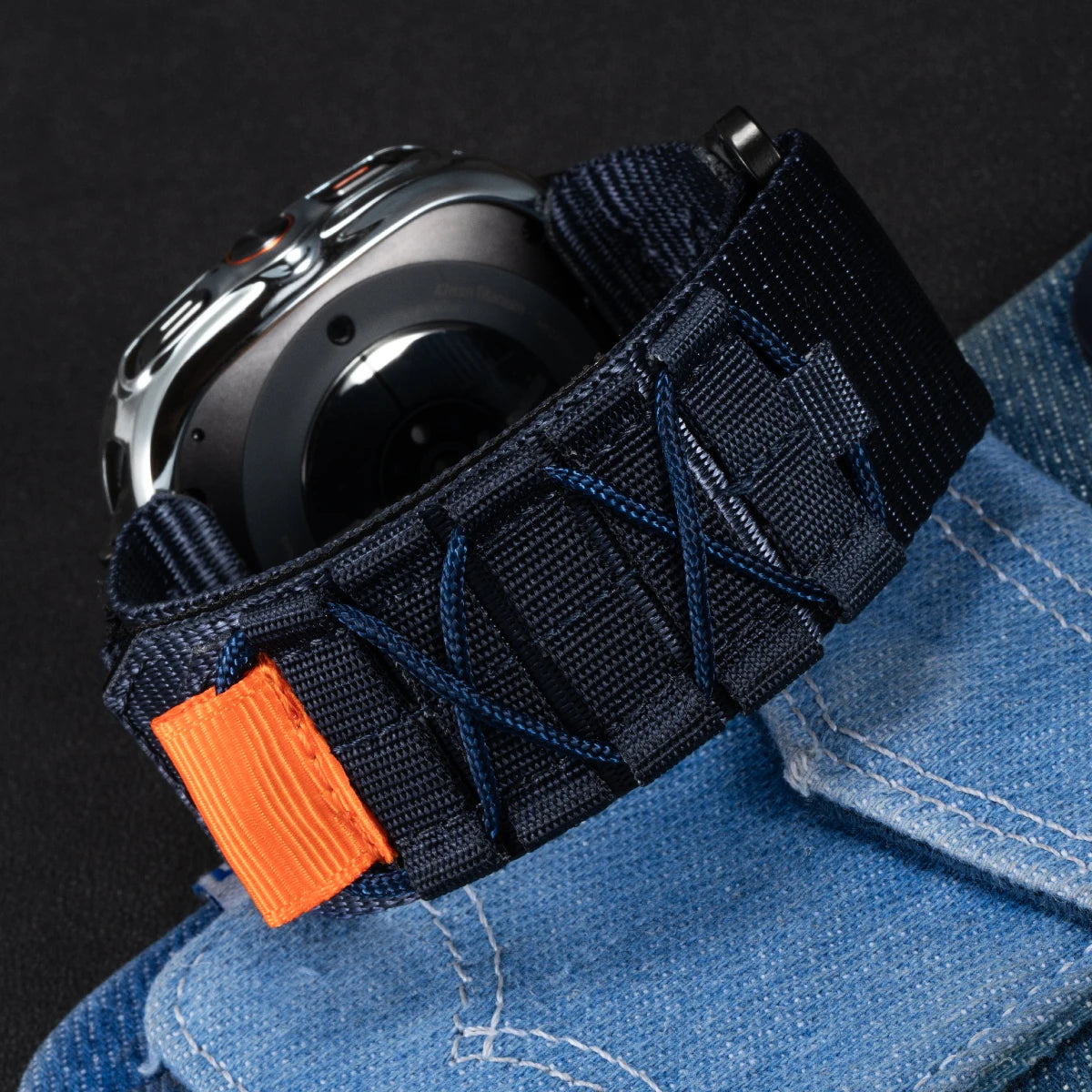 No Gaps Nylon Strap for Galaxy Watch 7 Ultra | Quick Fit Sports Band