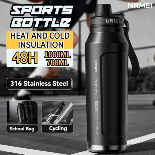 1L Insulated Stainless Steel Water Bottle | Vacuum Flask for Outdoors