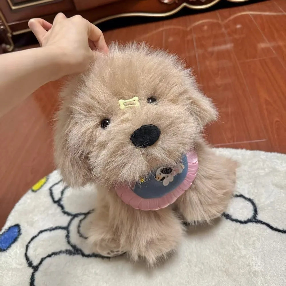 Cute Kawaii Puppy Plush Backpack | Soft Large Capacity Knapsack