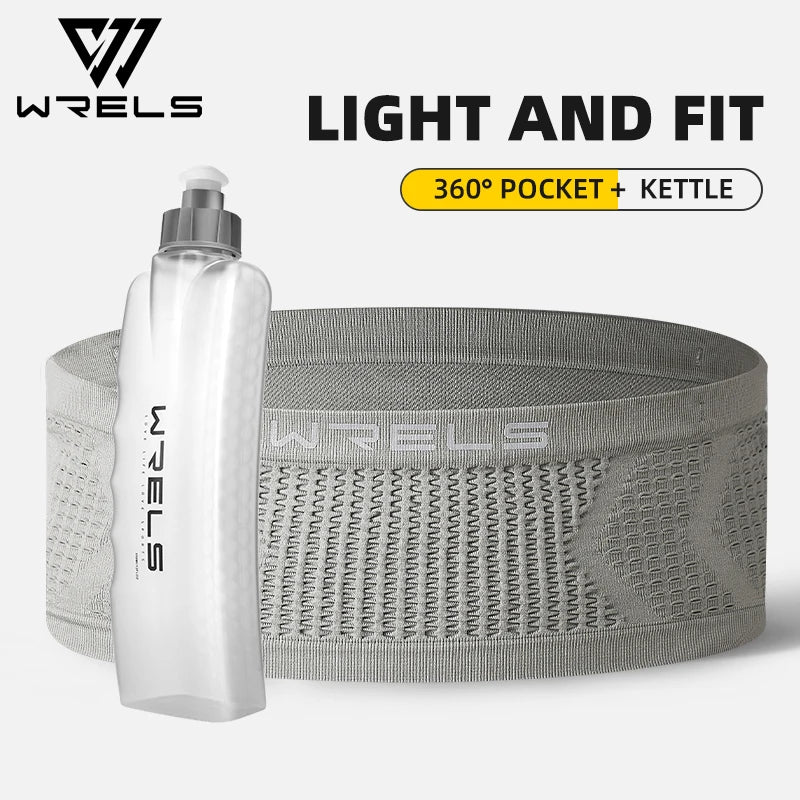 Outdoor Fitness Invisible Waist Pack & Sports Water Bottle
