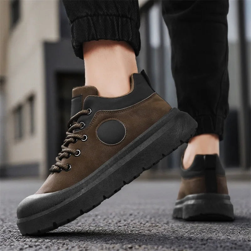Men's Mid-Top Casual Ankle Boots | Stylish & Durable Sports Shoes