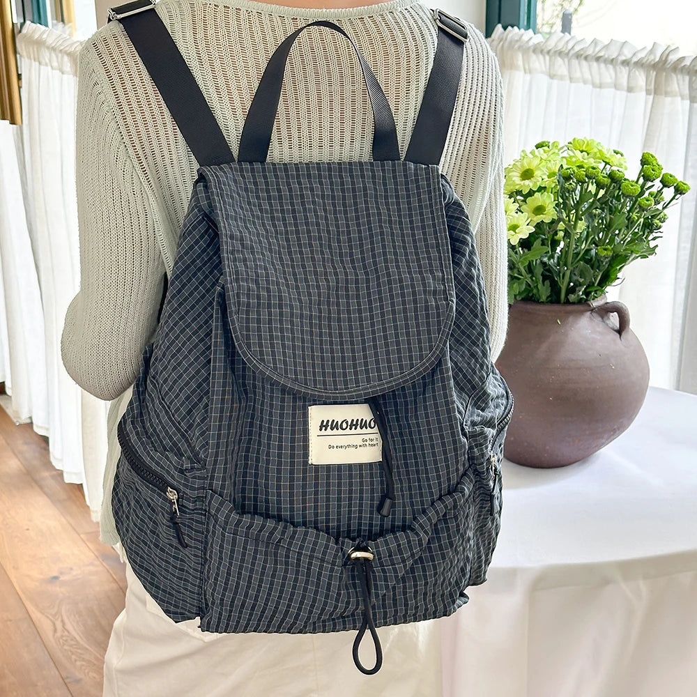 Lightweight Casual Drawstring Backpack | Water-Resistant Daypack
