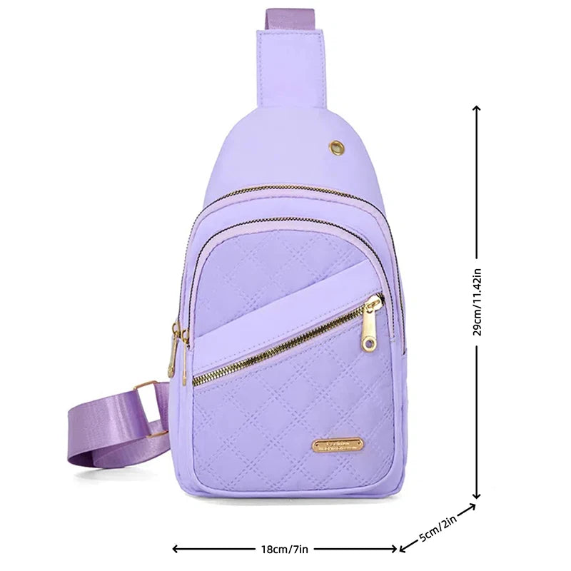 Fashionable Women's Chest Bag | Adjustable Shoulder Straps, Versatile Storage