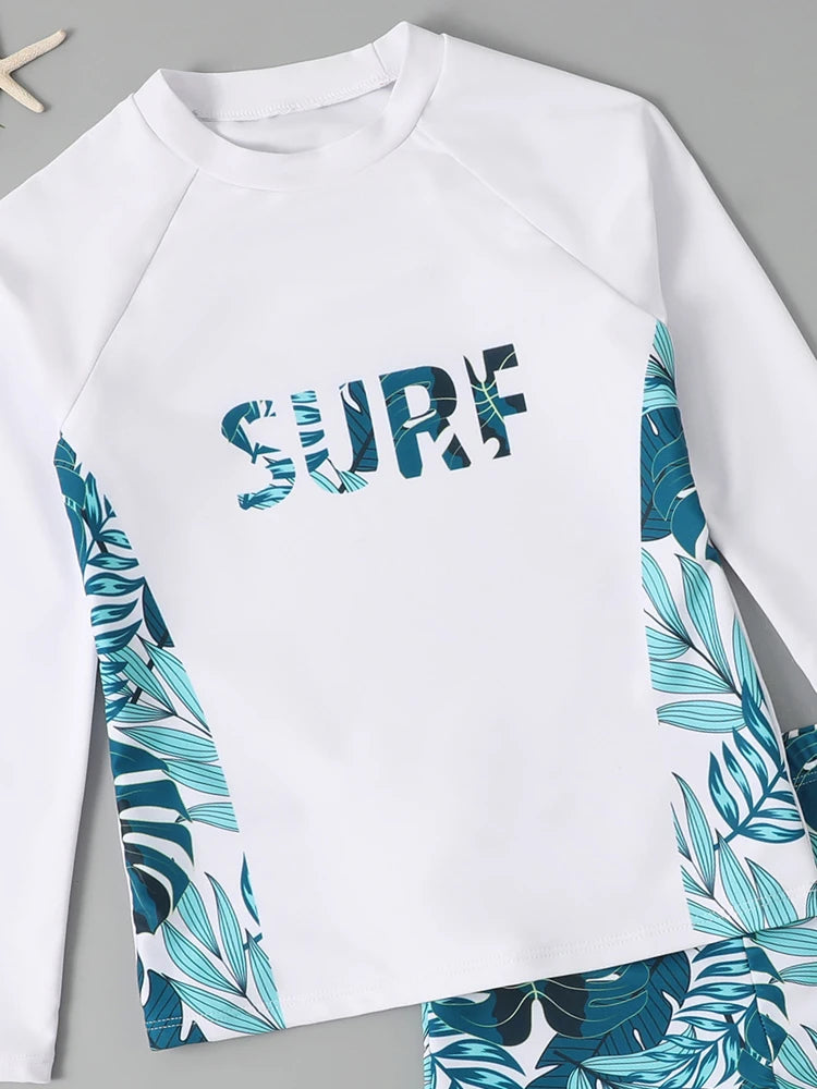 Boys Long Sleeve Swimwear | Stylish and Comfortable Beach Outfit