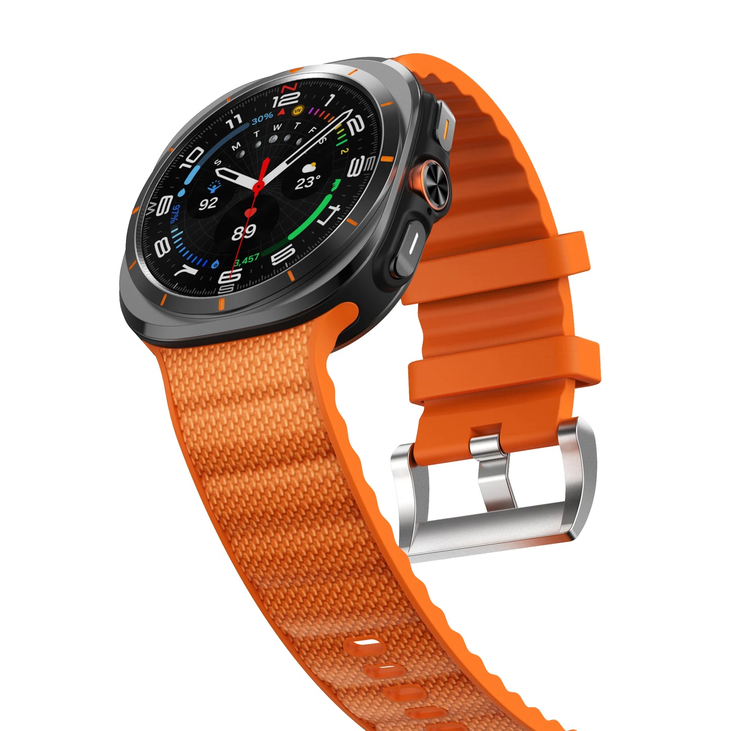 Silicone Nylon Watchband for Galaxy Watch Ultra | Stylish & Durable