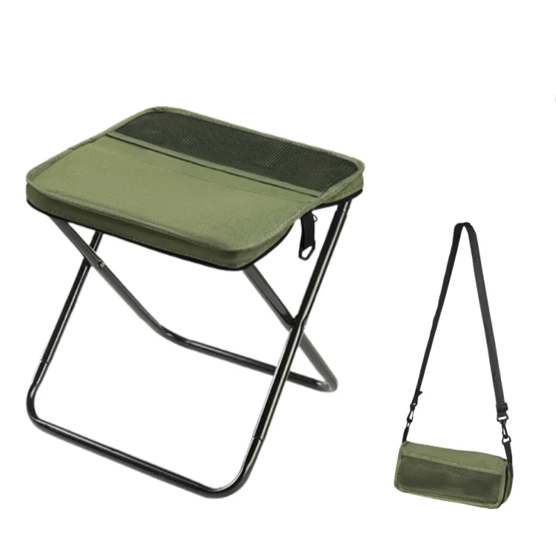 Lightweight Portable Foldable Backpack Chair for Outdoor Adventures