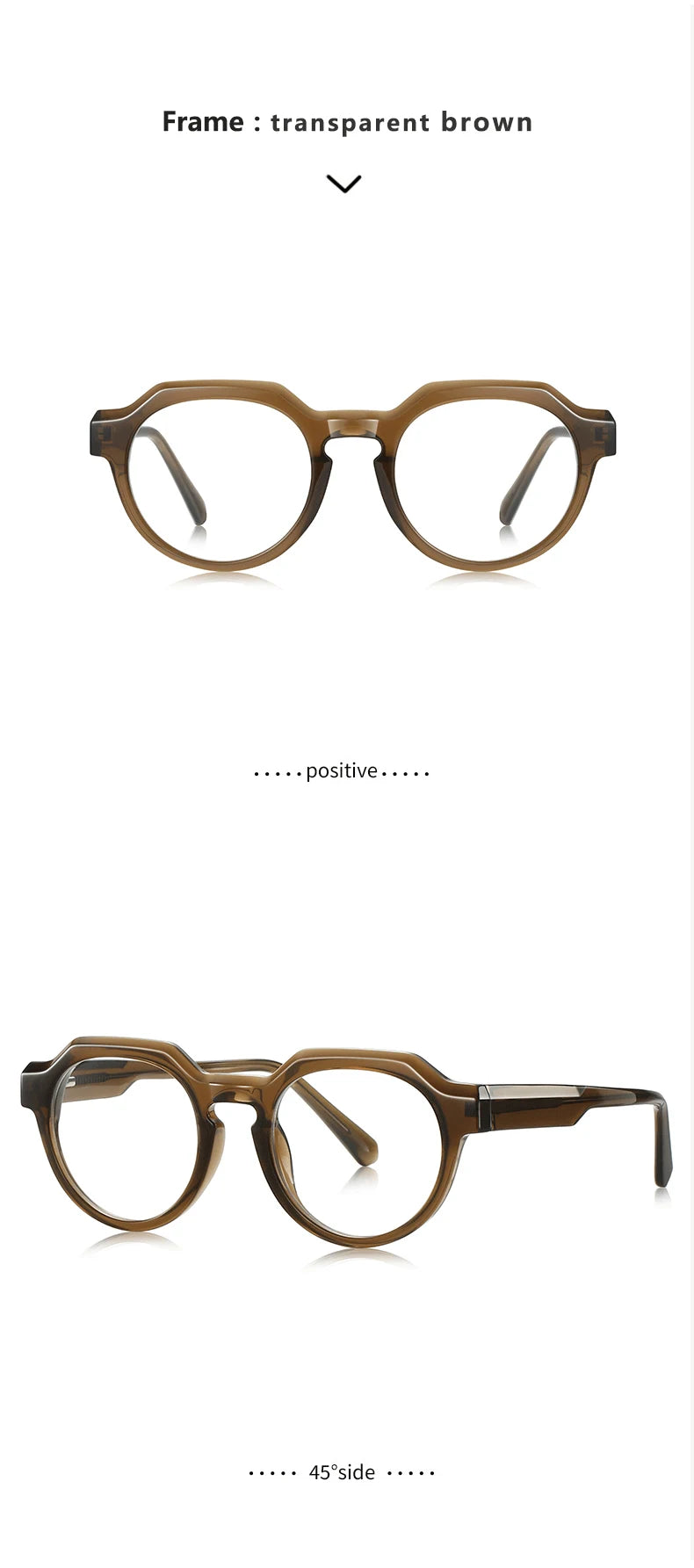 Stylish Round Prescription Glasses | Ultralight & Photochromic Eyewear