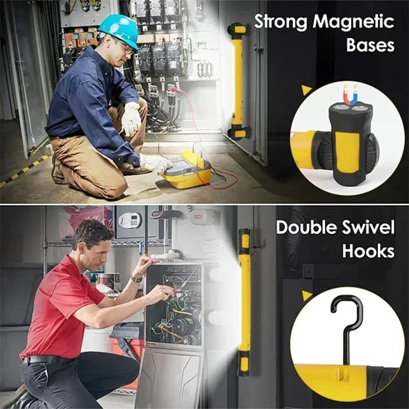 Super Bright Magnetic Work Light with Rechargeable Battery