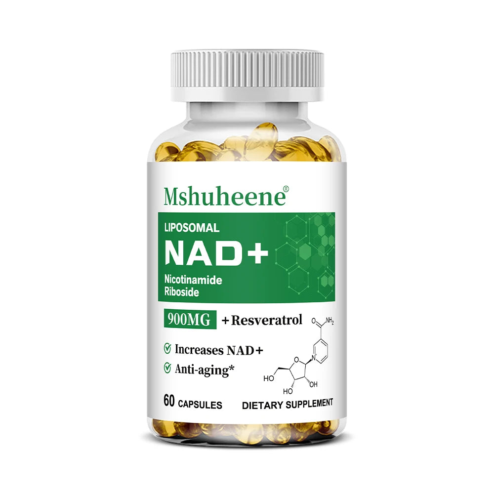 NAD+ Booster Capsules with Quercetin | Anti-Aging & Energy