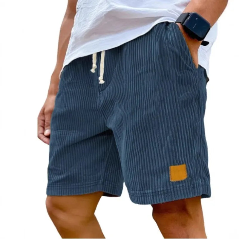 Men's Retro Corduroy Casual Shorts | Stylish Summer Essential