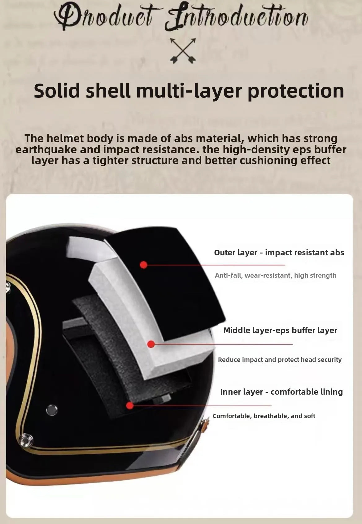 Budget 3/4 Open Face Motorcycle Helmet | DOT Certified Safety Gear