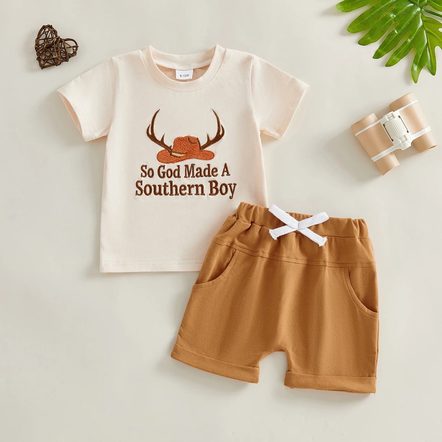 Baby Girls Floral Ruffle Sleeve Romper & Shorts Set | Adorable Style