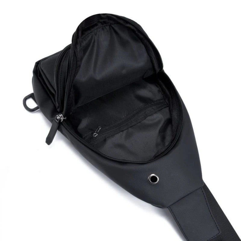 Lightweight Men's Chest Bag | Versatile Nylon Crossbody Sling