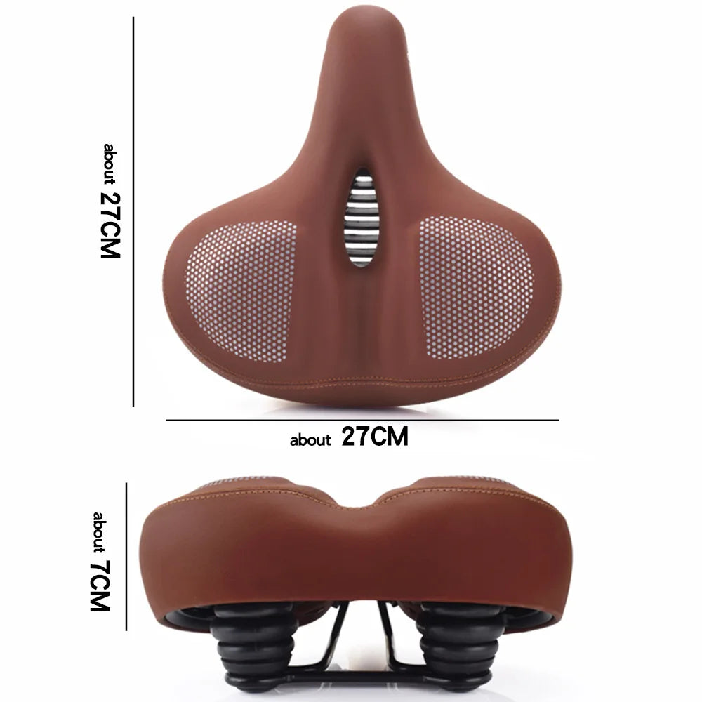 Oversized Soft Padded Bicycle Seat Cushion for Men & Women