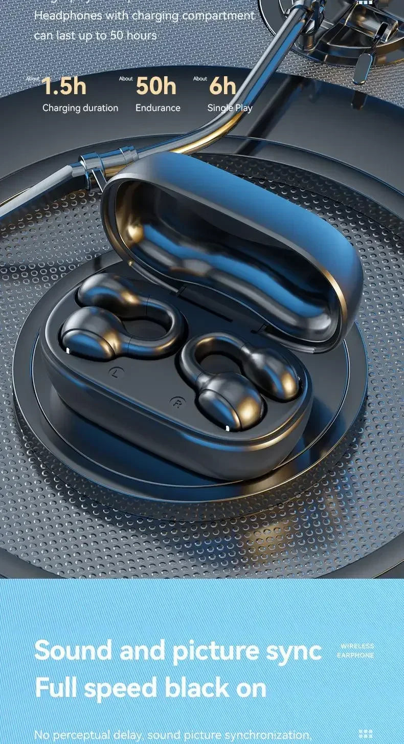 Bone Conduction Wireless Earbuds | Sporty Bluetooth Headset