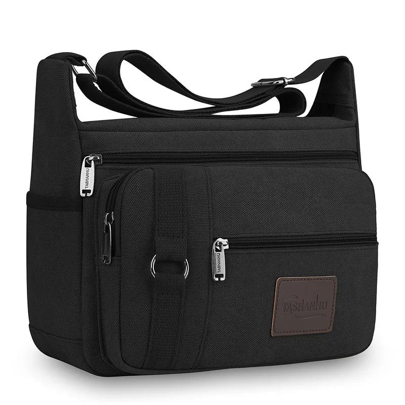 Men's Canvas Shoulder Bags | Stylish Crossbody Messenger Bags