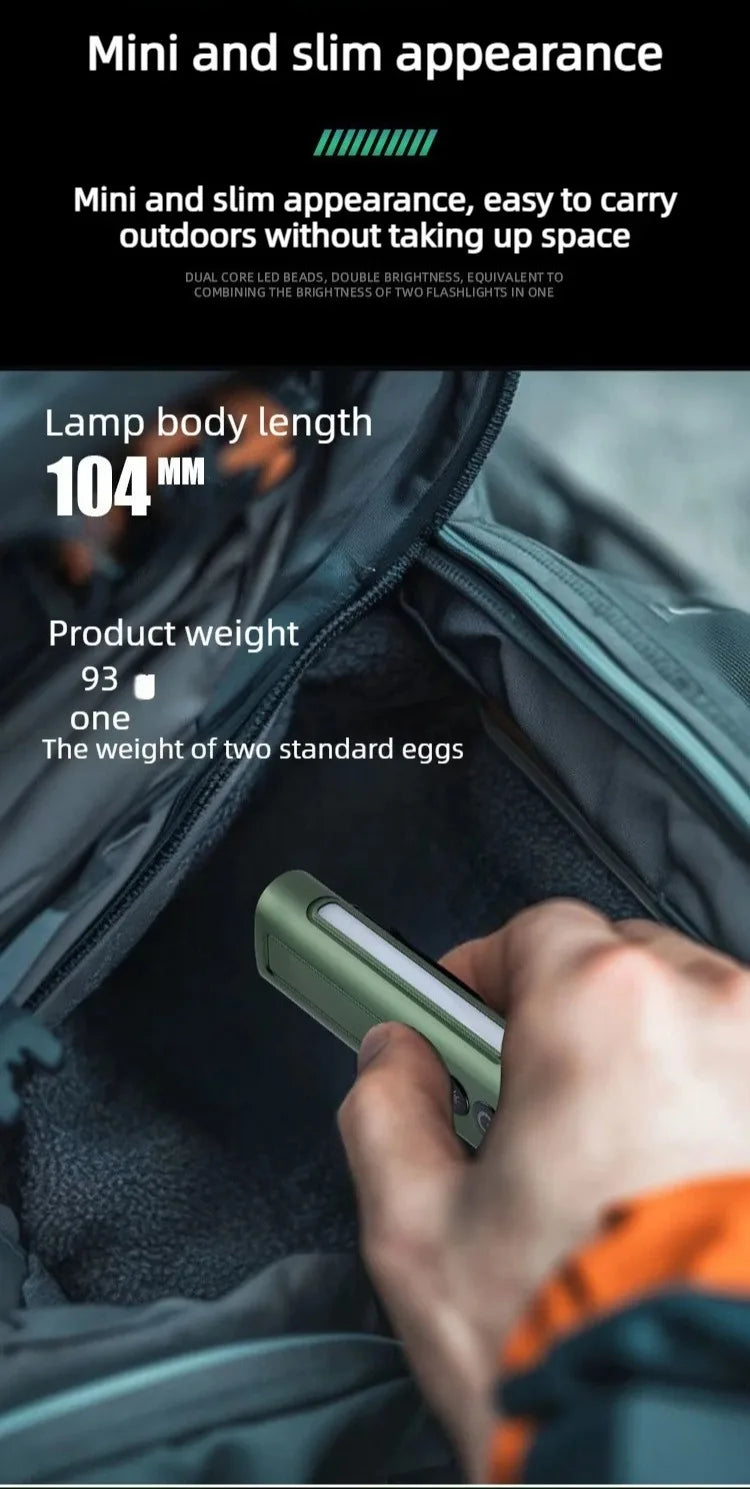 Multi-Functional EDC Flashlight | Outdoor Torch Light for Emergencies