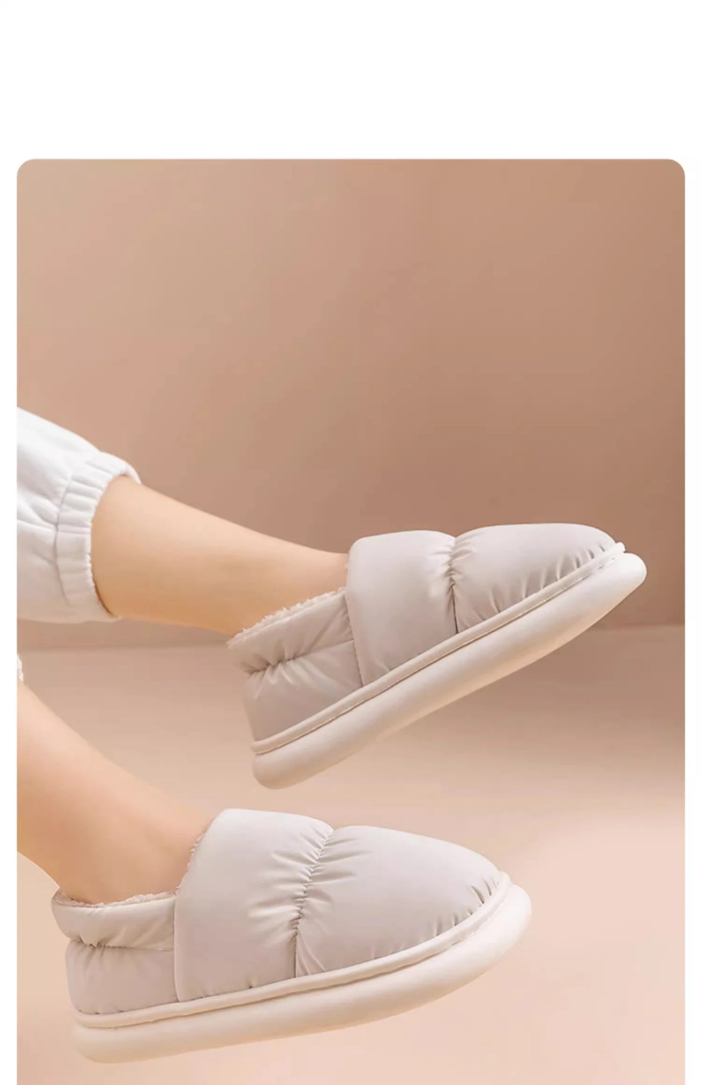 Women's Cotton Patchwork Slippers | Warm Anti-Slip Indoor Shoes
