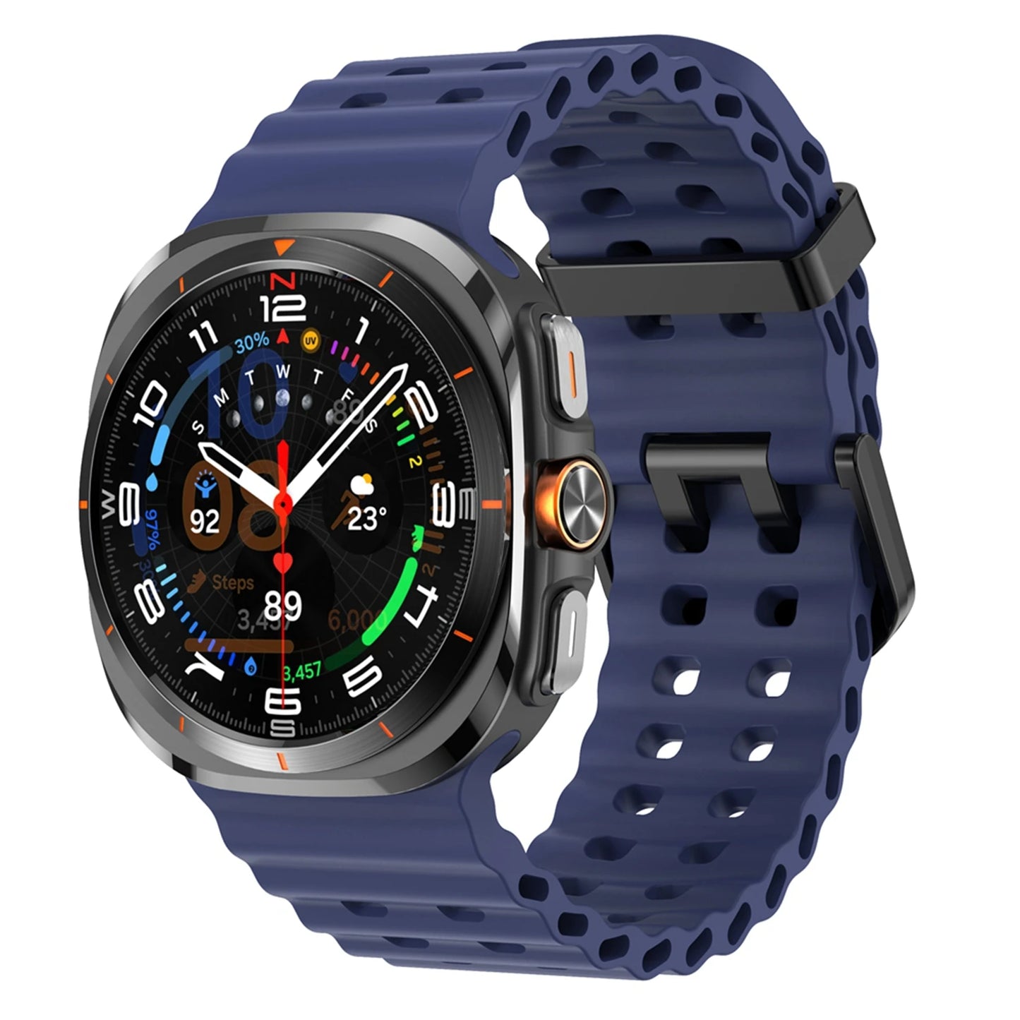 Silicone Watch Strap for Galaxy Watch Ultra 47mm | Comfortable & Stylish