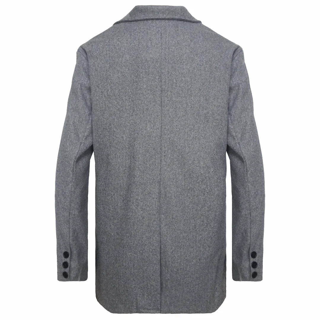 Casual Men's Windbreaker Jacket for Autumn & Winter Wear