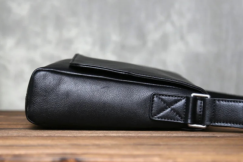 Men's Leather Crossbody Bag | Stylish Multifunctional Shoulder Bag