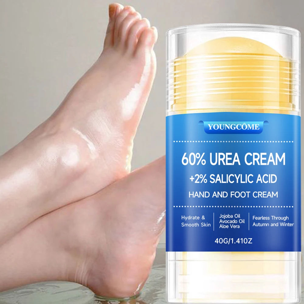 Deep Moisturizing Urea Cream with Salicylic Acid for Feet & Hands