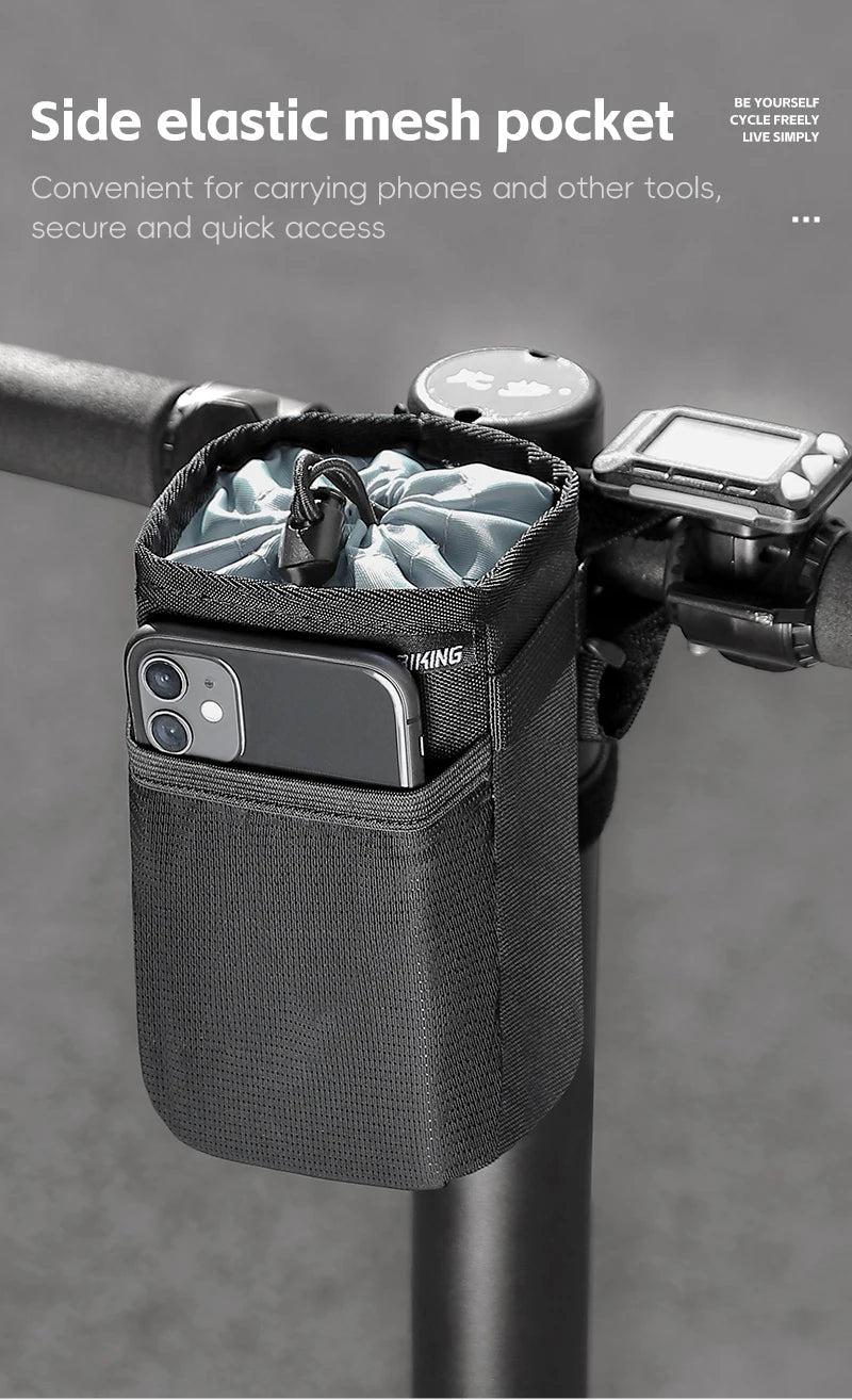 Bicycle Handlebar Bag | Water Bottle Carrier & Insulation Bag