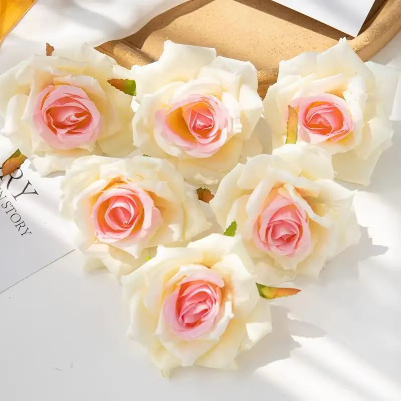 100PC Artificial Silk Flowers | Perfect for Home and Event Decor