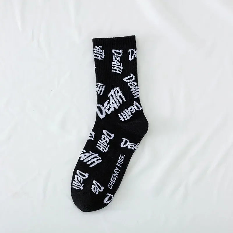 Casual Trendy Long Tube Socks | Antibacterial & Anti-Odor Comfort