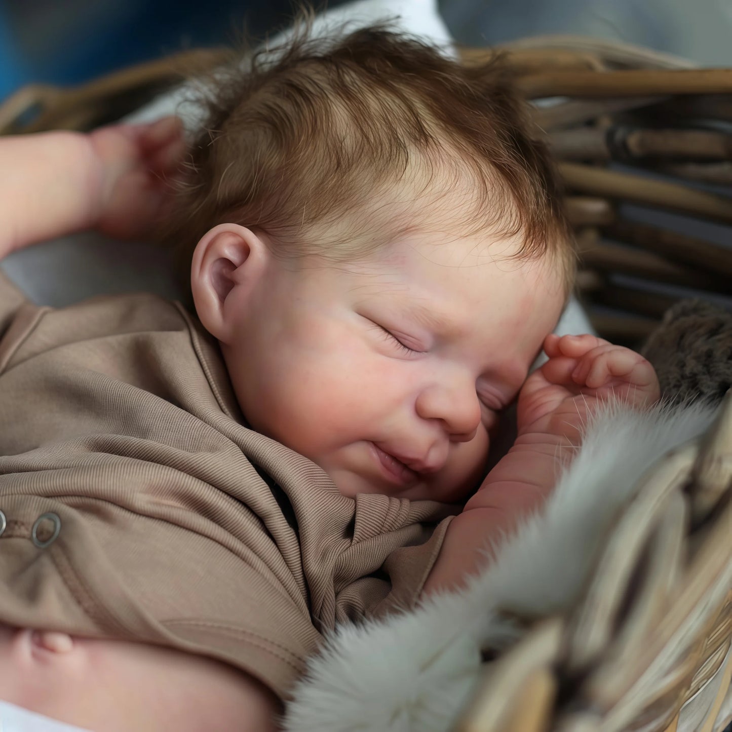 Realistic Reborn Baby Doll - 19 Inch Full Silicone Girl Toy