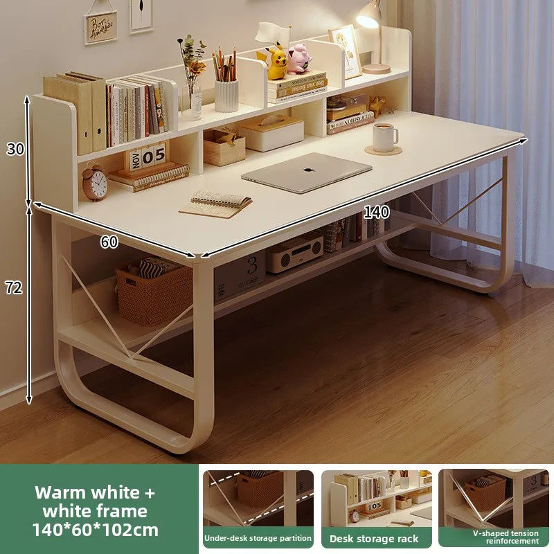 Simple and Stylish Desktop Computer Desk for Home Office