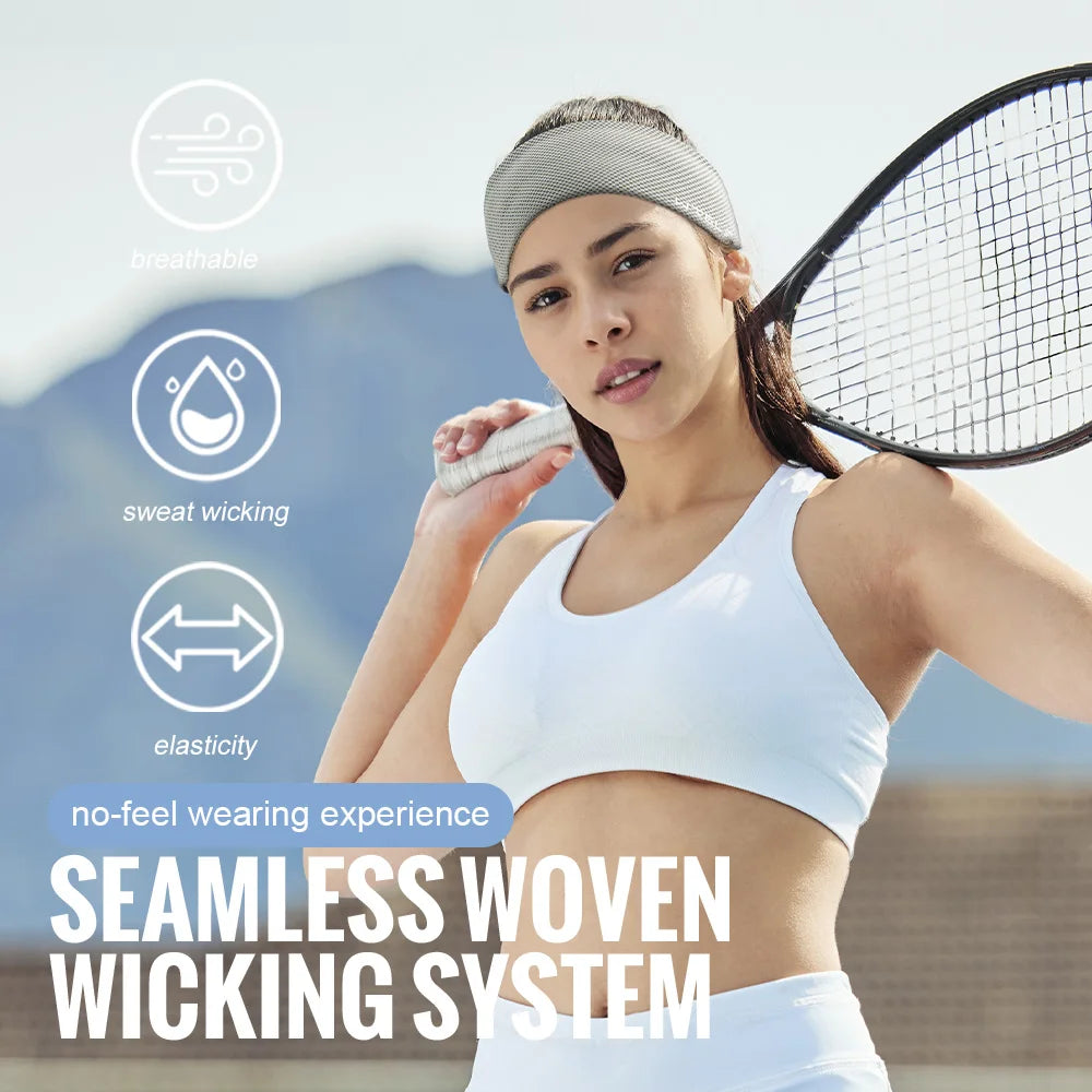 Breathable Fitness Headband | Non-Slip Sweatband for Summer Sports