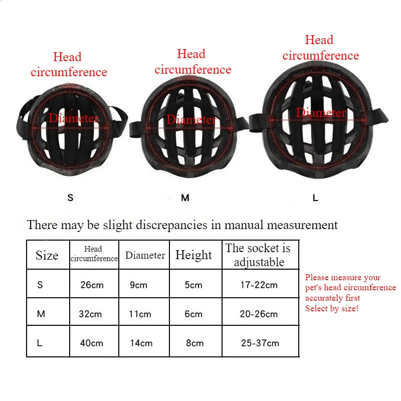 Pet Motorcycle Safety Helmet | Comfortable & Breathable Design
