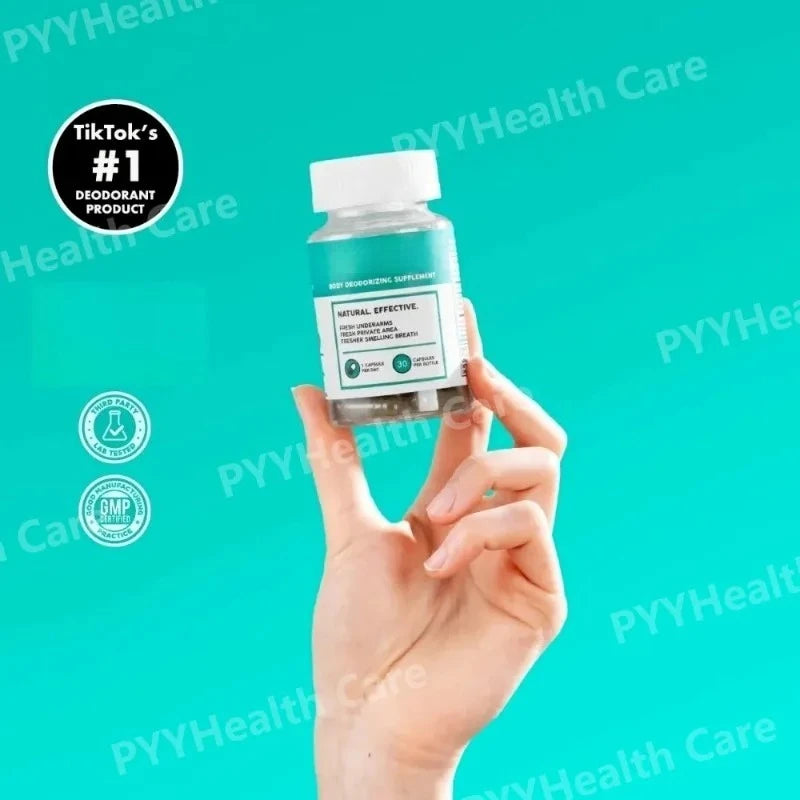 Natural Chlorophyll Capsules for Digestive & Skin Health Support