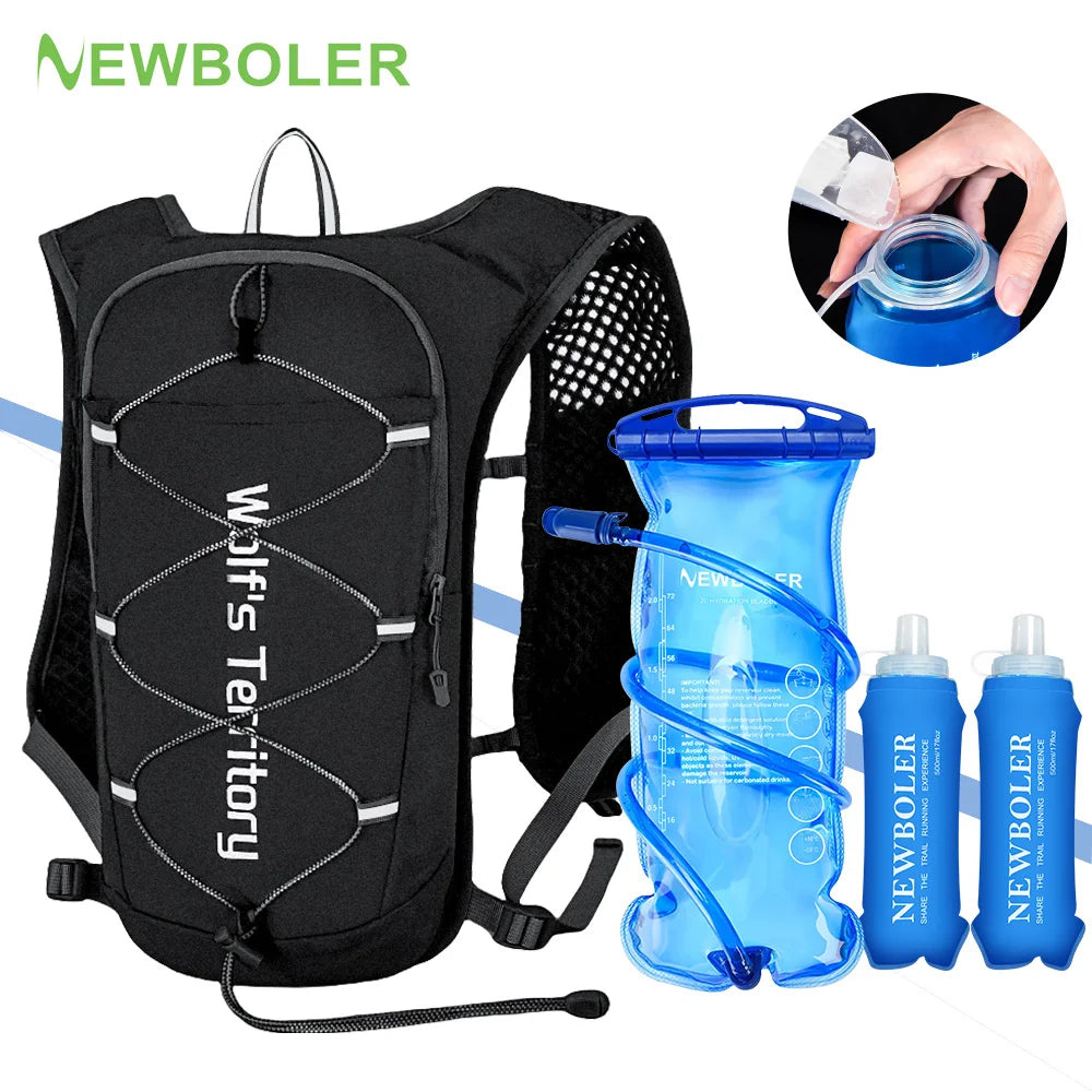 Ultralight Outdoor Trail Running Hydration Vest Backpack