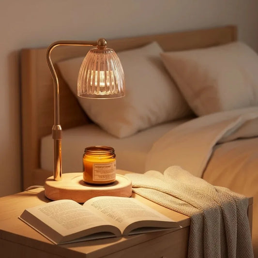 Aromatherapy Candle Heating Lamp | Romantic Dimmable Light