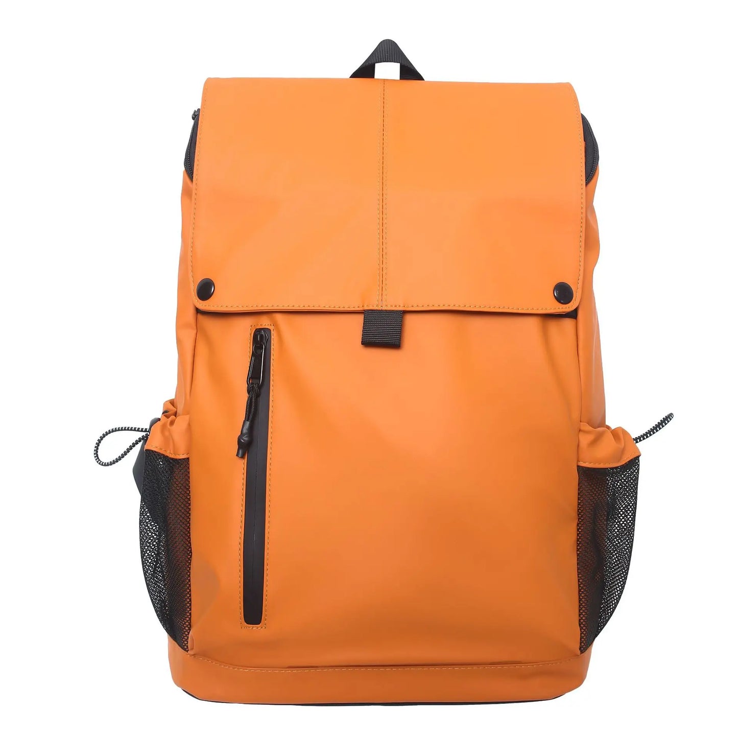 Large Waterproof Leather Backpack for Travel & Business - Unisex