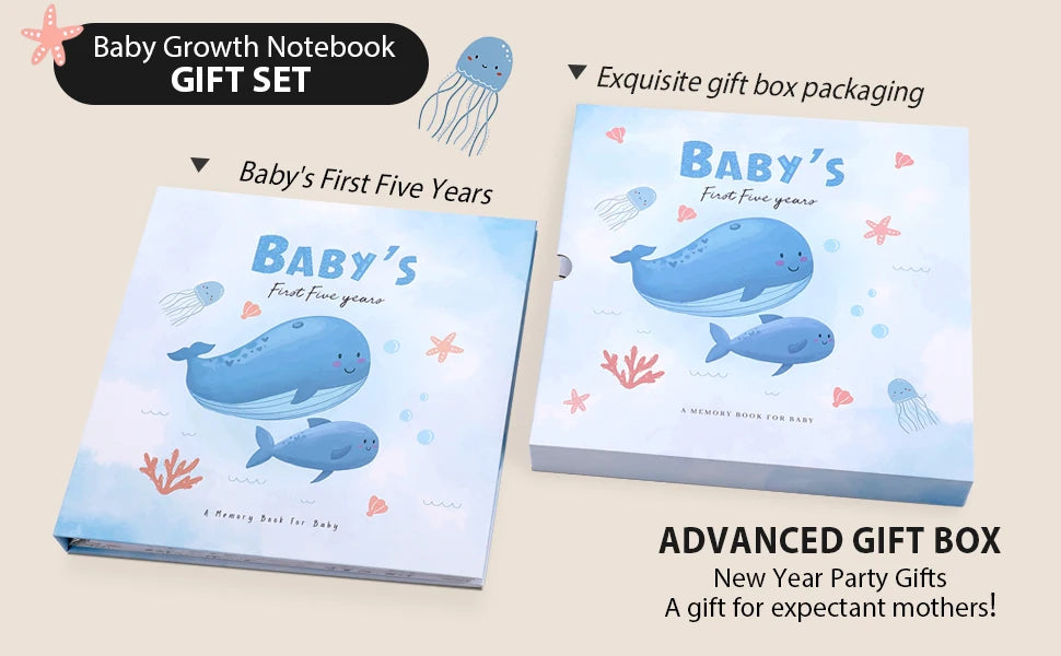 Personalized Baby Memory Book | Cherish Your Newborn's Journey