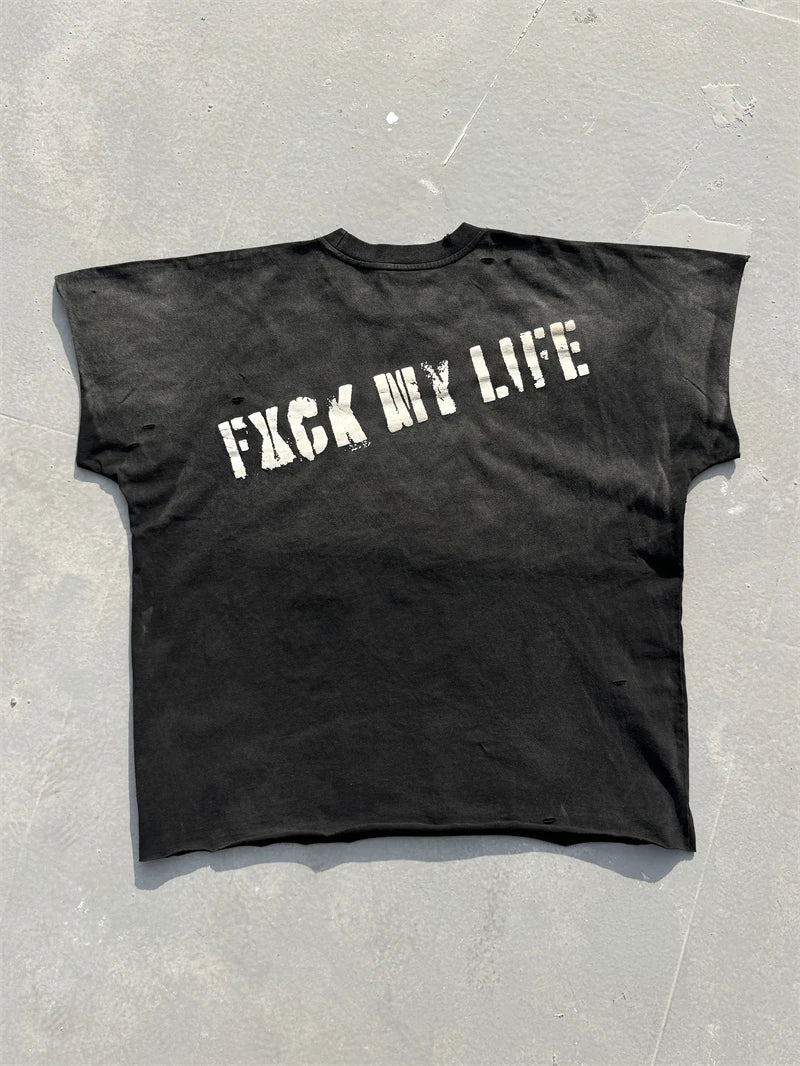 Limited Edition Hand Worn Vest Tee | High Quality Gender-Neutral Apparel