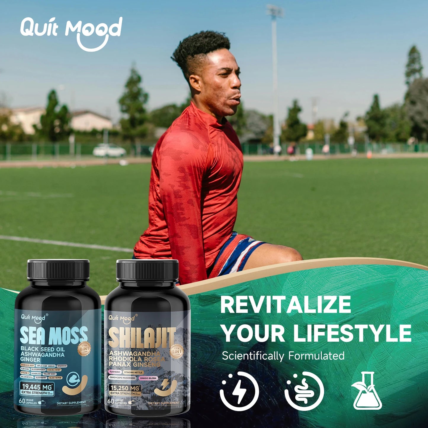 Natural Herbal Supplement Bundle | Energy, Focus & Wellness Support