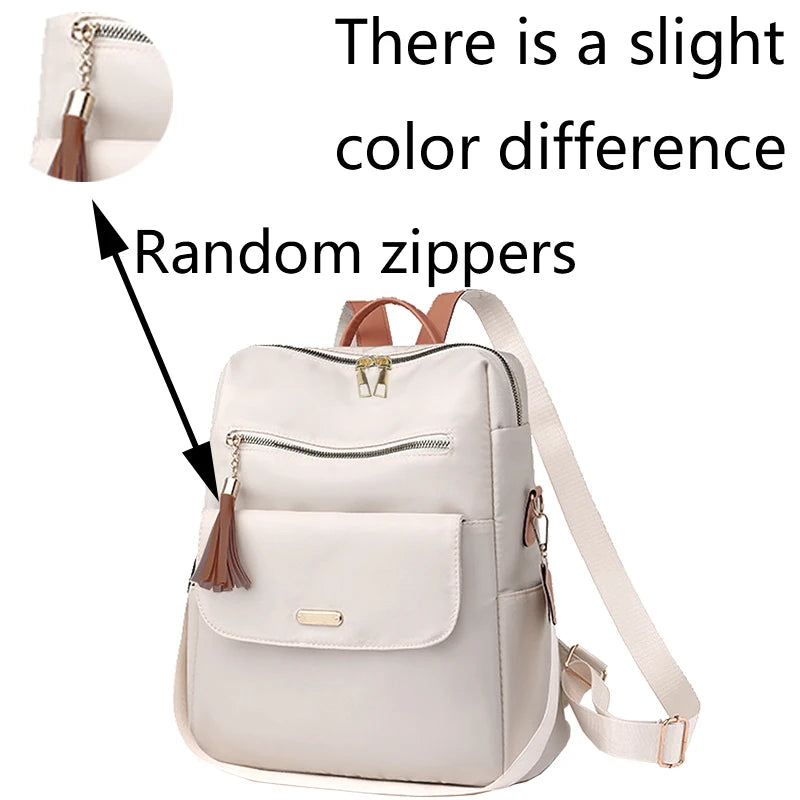 Unisex Neutral Style Backpack | Ideal for Travel & School Use