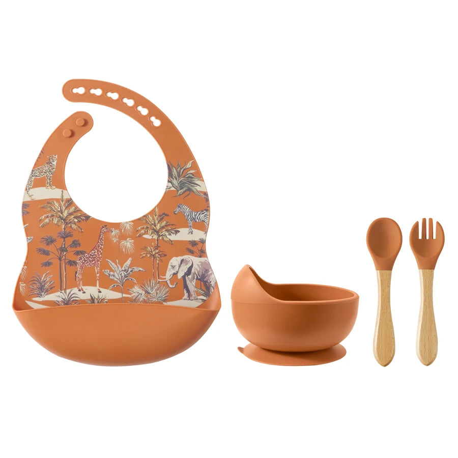 Silicone Baby Dinnerware Set | Safe & Fun Feeding Essentials