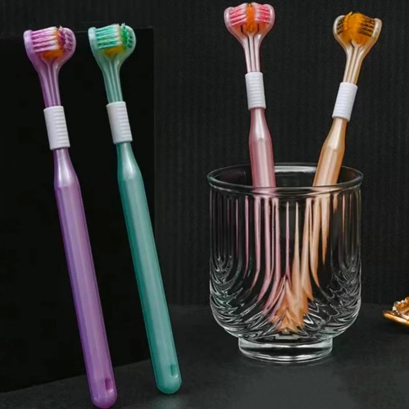 4-Pack Premium Toothbrush Set | Soft Bristles & Elegant Design