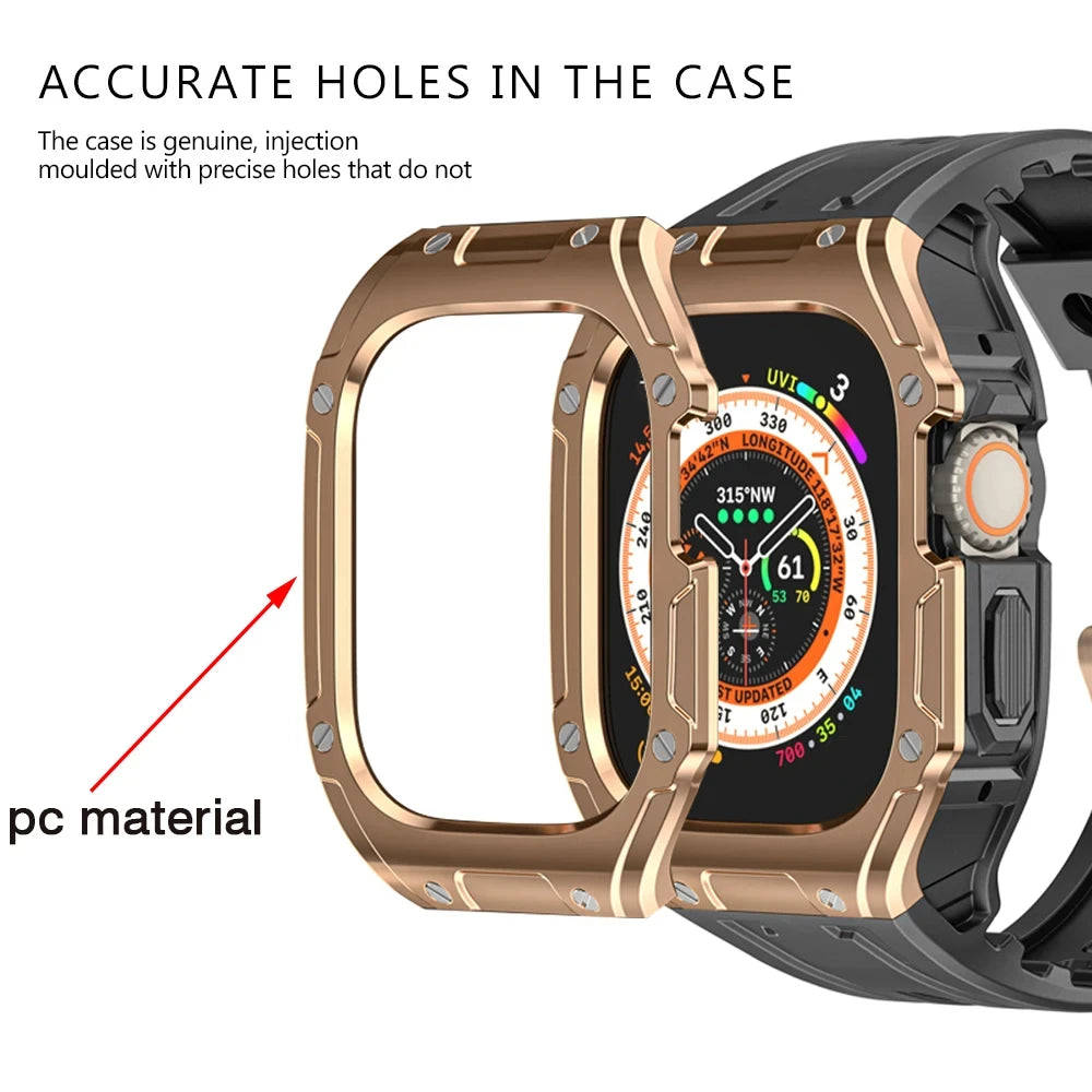 TPU Case and Sport Rubber Strap for 49mm Smartwatch | Durable & Stylish