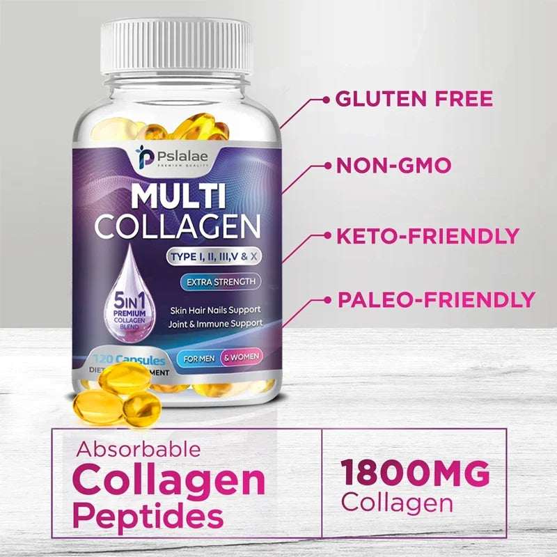 Multiple Collagen Complex for Hair, Skin, Nails & Joint Health