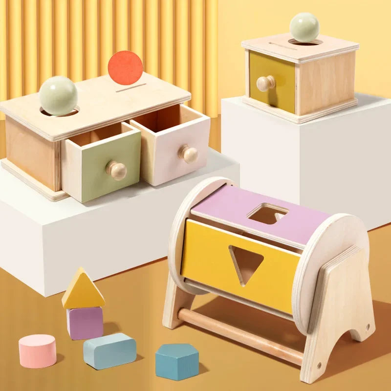 Infant Puzzle Box Toys | Enhance Baby's Hand-Eye Coordination