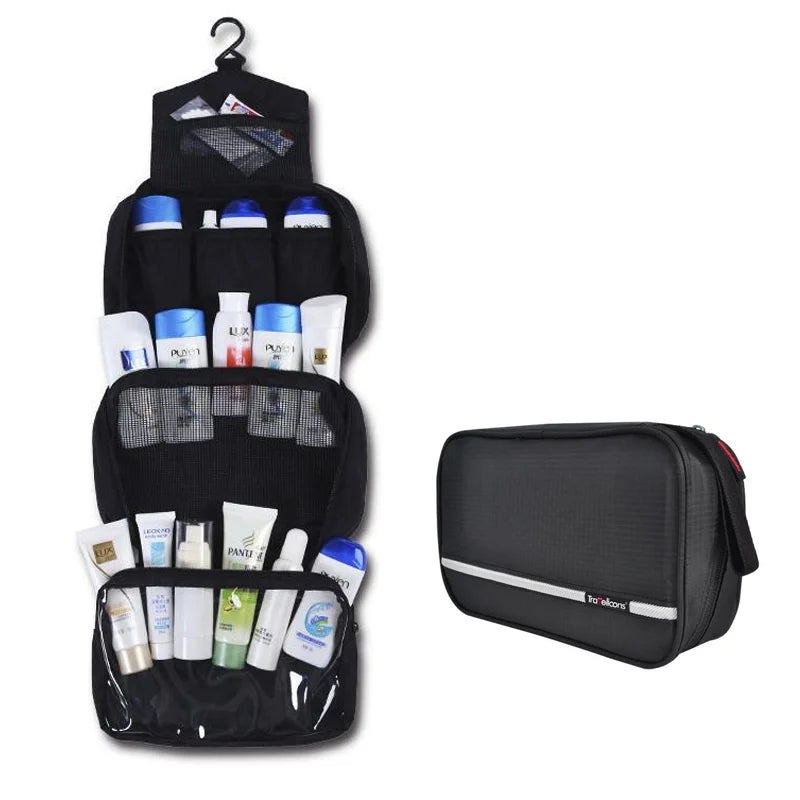 Travel Hanging Toiletry Bag | Sturdy Organizer for Cosmetics