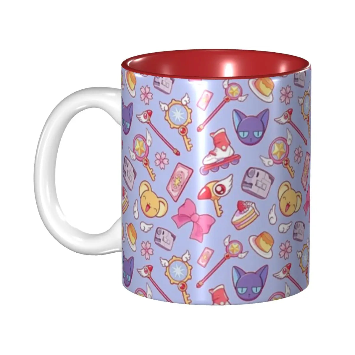 Funny Ceramic Coffee Mug | Vibrant Violet Drinkware for Gifts