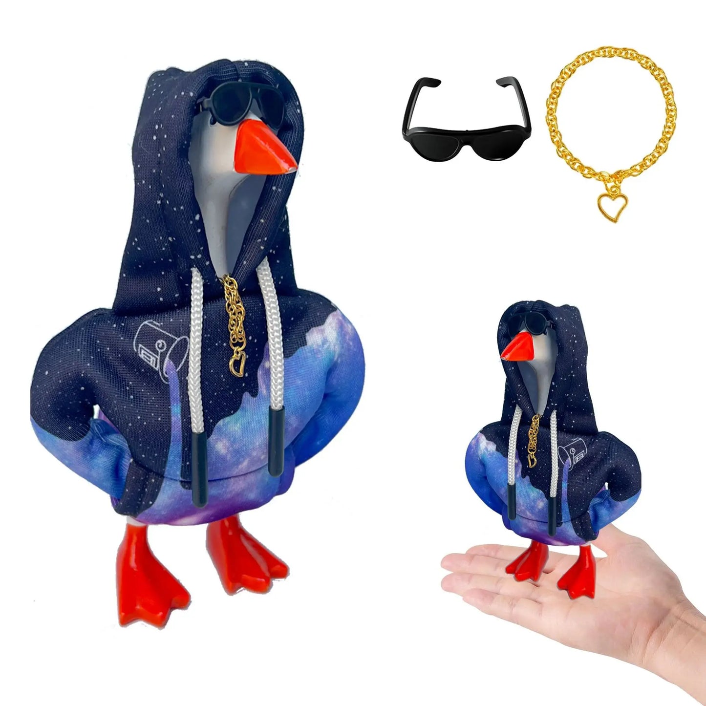 7-Inch Desk Goose Outfits | Fun and Playful Desktop Accessories